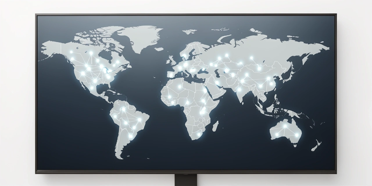 Global Data Coverage Map